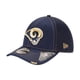 thumbnail image 1 of New Era Mens LA Rams Flex Baseball Cap navy S/M, 1 of 1