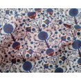 thumbnail image 5 of oneOone Silk Tabby Blue Fabric Florals Sewing Fabric By The Yard Printed Diy Clothing Sewing Supplies 42 Inch Wide, 5 of 6