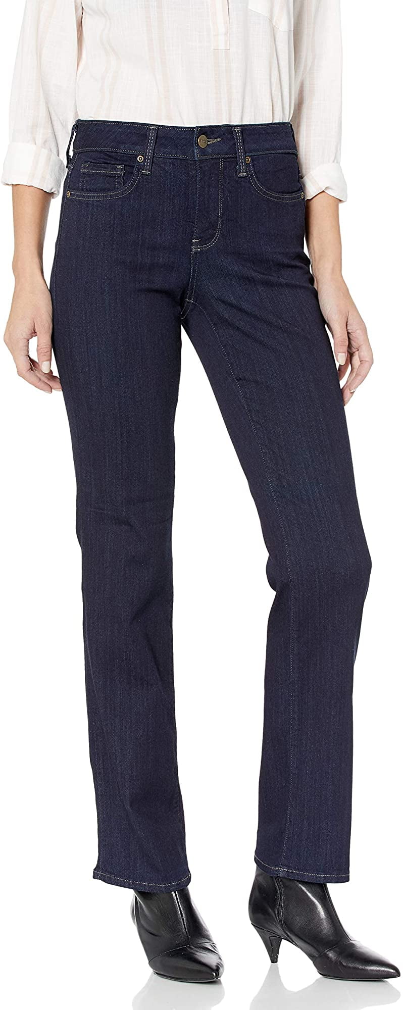 NYDJ Womens Marilyn Straight Leg Jeans 