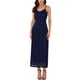 thumbnail image 2 of INSPIRE CHIC Conjuntos de Vestido de Dos Piezas con Lentejuelas para Mujeres, Vestidos de Cóctel de Encaje con Tirantes Espagueti y Cárdigans Cortos en Azul Marino, 2 of 6