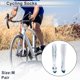 thumbnail image 2 of Calcetines de ciclismo Unique Bargains con absorción de impactos, antideslizantes, para exteriores, color blanco y azul, tamaño M, neutros y universales, 1 par, 2 of 7