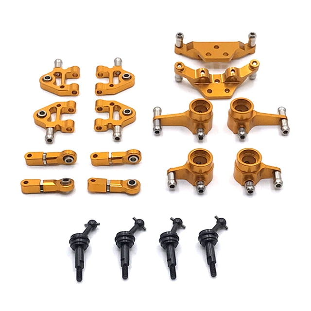 Vogacara 1/28, coches de Control remoto, brazos oscilantes de Metal, copas de dirección, Kit de modificación de amortiguador, pieza de repuesto, Kits de construcción modelo Oro Vogacara FN009991-02B
