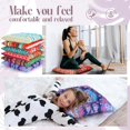 thumbnail image 4 of 6 Pcs Bohemian Floor Pillows Seating 15 Inch Boho Floor Cushions Sitting Pillows Square Yoga Mandala Meditation Pouf for Living Room Balcony Office Tatami(Stylish), 4 of 6