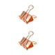 thumbnail image 1 of Clip de carpeta de papel Monstrate 10 Uds Metal Oro rosa, 1 of 5