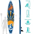 thumbnail image 3 of WINGOMART XL 12FT Inflatable Stand up Paddle Board w/Premium SUP Accessories & Carry Bag |upgraded paddle boards w/ 3 Fish Fin for Paddling |Up to 2 Person / 380LB -Tulum Edition, 3 of 10