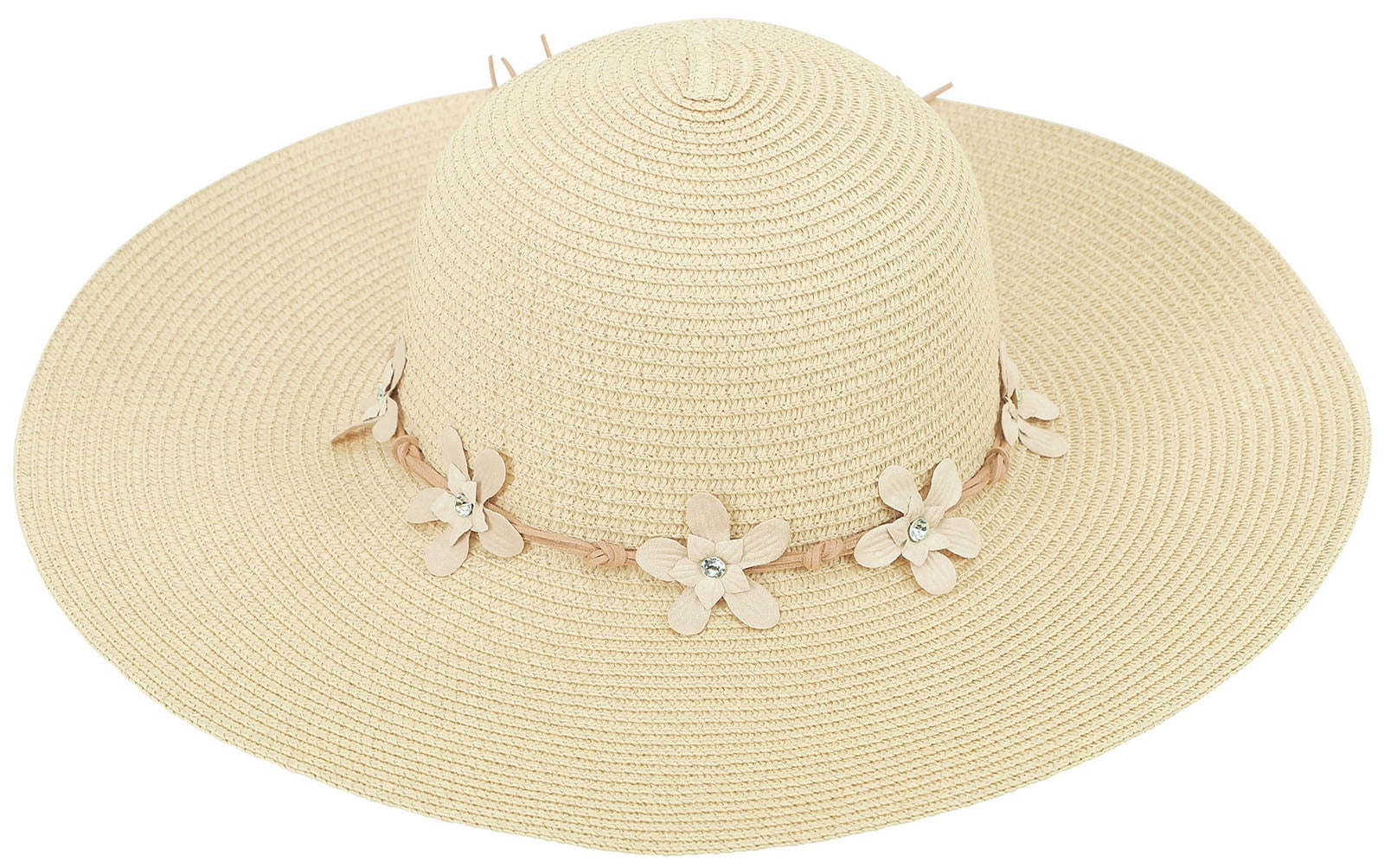 women's floppy sun hat with chin strap