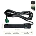 thumbnail image 3 of GoGreen Power (GG-16106MSBK) 6 Outlet Surge Protector, Black, 6 Ft. Cord, 3 of 8