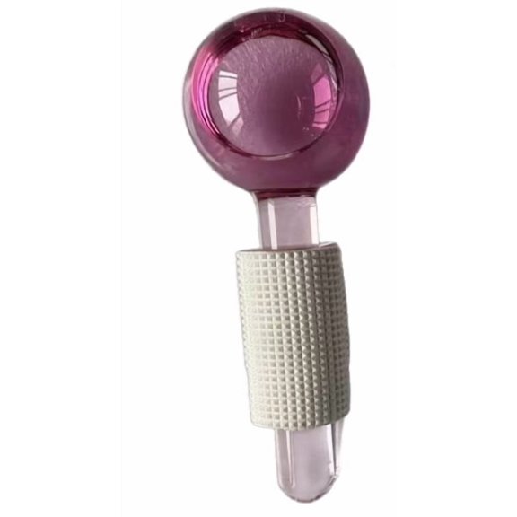 Cooling Ice Ball Facial Massager Multifunctional Ice Roller for Face, Neck & Eyes, Puffiness Relief & Skin Glow