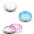 thumbnail image 3 of Denture Box Plastic Round 360° Rotation Denture Bath Case Denture Container, 3 of 7