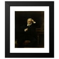 thumbnail image 2 of Léon Bonnat 12x14 Black Modern Framed Museum Art Print Titled - Portrait of Mr. Victor Hugo (1879), 2 of 5