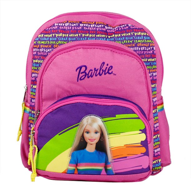 pink barbie backpack