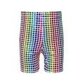 thumbnail image 1 of Youth Stylish Clothes Loose Ripped Sweatpants Block Three Point Shorts Sequin Children Adult Dance Pants Practice Shorts Attend Shows And Events, 1 of 4