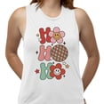 thumbnail image 2 of Daisy Ho Ho Ho Women's Muscle Tank X-Large White, 2 of 5