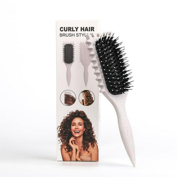 Cepillo Para Cabello Rizado Para Mujeres,Bounce Curl Brush,Cepillo Para Rizos,Cepillo Cabello Rizado