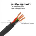 thumbnail image 4 of Cable de Extensión de y 1,5 M para Impresora 3D Lite con Anillo Magnético para Impresora 3D A1/A1mini, 4 of 5