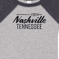 thumbnail image 4 of Inktastic From Nashville, Tennessee- State Capital Distressed Text Boys or Girls Baby Bodysuit, 4 of 5
