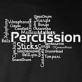 thumbnail image 3 of CafePress - Percussion Long Sleeve T Shirt - Long Sleeve Dark T-Shirt, 3 of 4