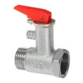 thumbnail image 6 of GOOHOCHY  2 Pieces Water Heater Safety Valve Single Relief Pressure Red, 6 of 8