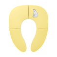 thumbnail image 2 of Asiento de inodoro plegable para niños | Anillo portátil para ir al baño de viaje para bebés y niños pequeños | Almohadilla plegable compacta para salidas, hoteles | Funda higiénica ligera | Se, 2 of 4