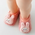 thumbnail image 1 of RXIRUCGD Baby’s First Baby Non Slip Socks( Pink, Size:18 Months ), 1 of 4
