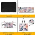 thumbnail image 4 of Pastel Floral Watercolor Seamless Pattern Outdoor Picnic Blanket, Foldable Waterproof Beach Mat, Portable Beach Blanket for Beach Camping, Hiking, Family Concerts, 4 of 8