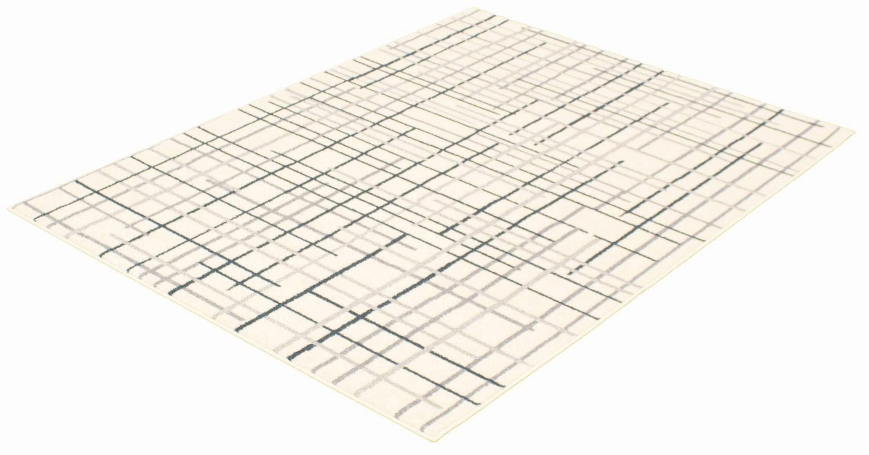 ECARPET Abstract Striped Area Rug, Modern Indoor Carpet Tessa Collection