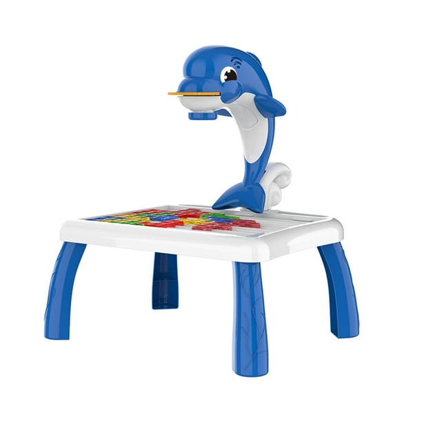 Kids Drawing Projector, Drawing Projector Table for Kids with Music
