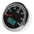 thumbnail image 4 of 3-in-1 6000RPM Universal Engine Tachometer Gauge Water Temp Oil Pressure Hour Meter IP67 10 in / 25.4 cm, 4 of 9