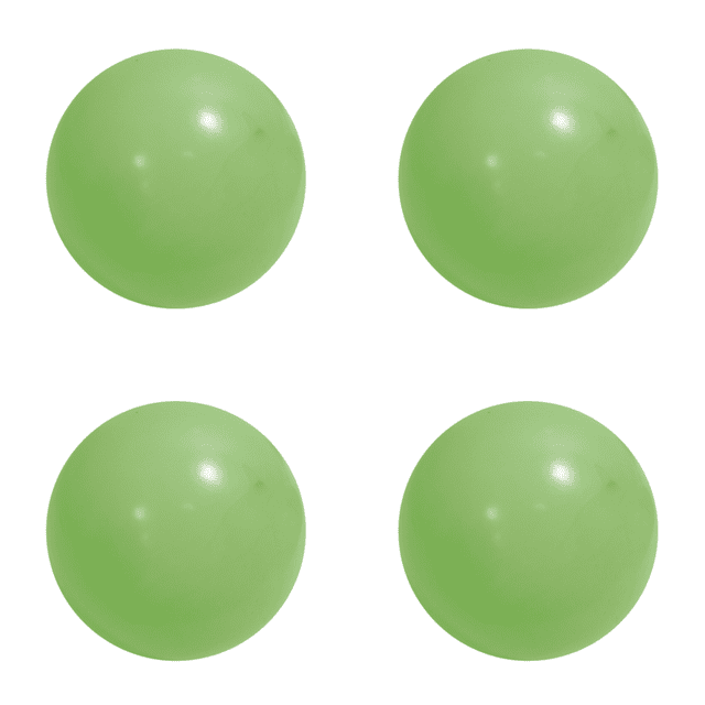 Bola de techo que brilla en la oscuridad, bola adhesiva brillante para niños y adultos (verde)