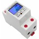 thumbnail image 5 of Medidor EDF Medidor de energía monofásico de riel DIN 5-80A 220V 50Hz Medidor electrónico de KWh con pantalla digital retroiluminada LCD DDM15SD, blanco - blanco--, 5 of 5