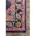 thumbnail image 2 of nuLOOM Artie Bohemian Wool Area Rug, 7' 6" x 9' 6", Navy, 2 of 3