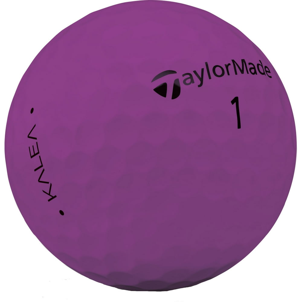 TaylorMade Women's 2019 Kalea Golf Balls, Matte Purple, 12 Pack