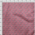 thumbnail image 3 of oneOone Cotton Poplin Fabric Damask & Floral Block Print Fabric BTY 42 Inch Wide, 3 of 4