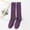 Purple, variant on MSJUHEG Thigh High Socks,Programmer Socks,Thigh High Compression Socks Women,Leg Warmers,Knee High Socks,Womens Long Socks Pure Color Socks Heap Socks Beige One Size