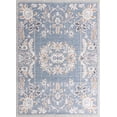 thumbnail image 2 of Rugs.com Eco Traditional Collection Rug – 10' x 13' Harbor Blue Medium Rug Perfect For Living Rooms, Large Dining Rooms, Open Floorplans, 2 of 9