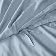 thumbnail image 2 of Brooklyn Loom Classic Cotton 200 Thread Count Solid 100% Cotton Percale 3-Piece Full/Queen Duvet Set in Sky Blue, Cotton , Adult, All Season, OEKO-TEX Certified, 2 of 10