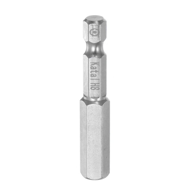 Unique Bargains H8 Magnétique de Sécurité Inviolable Tournevis Hexagonal Bit 1/4' Tige Hexagonale 2' Longueur