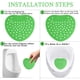 thumbnail image 1 of Matsuzay El orinal de mano de obra exquisita protege los cojines desodorizantes para urinarios inofensivos y respetuosos con el medio ambiente Juegos de accesorios de baño Verde, 1 of 5