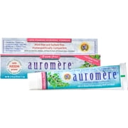 Auromere Ayurvedic Herbal, Natural Toothpaste, Foam-Free Cardamom-Fennel, 4.16 oz