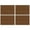 Brown Red Yellow, variant on Blue Checkerboard Checkered Pattern Summer Placemats Table Placemats Set Of 4-Linen Kitchen Washable Placemats Table Mats 11.8"x17.7" Non-Slip Heat Resistant