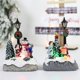 thumbnail image 2 of Escena casa mano de obra tamaño compacto Festival accesorios exquisita resina artesanía multiusos hogar accesorios escritorio ornamento Kits de decoración para fiestas luz del arbol de navidad Moyic HA044132-01, 2 of 6