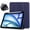 Darkblue, variant on Allytechgroup iPad Air 11" M4 M3 M2 Case 2026 2025 2024, Slim Flip Smart Cover Auto Sleep Wake with Pencil Holder Multi Angle Veiwing Stand Shockproof Case for Apple iPad Air 11 inch, Black