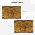 thumbnail image 4 of Rocae Vintage Map Printed Heat Resistant Place Mats,Classic Hemstitch Cloth Fabric Placemats Imitation Linen Place Mat Table Mats 18x12 inch, 4 of 9