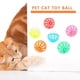 thumbnail image 1 of Bola De Campana Mascota interactiva para gatos que juega con campanas huecas, juguetes para entrenar, pelota con sonajero para rascar Wdftyju Libre de BPA, 1 of 3