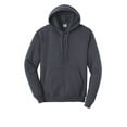 thumbnail image 3 of Port & Company PC78HT Tall Core Fleece Pullover Hooded Sweatshirt, Royal, 4XLT, Mens Hoodies, 3 of 4