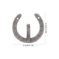 thumbnail image 2 of 4 Pcs Horseshoe Shape Wall Hanger Retro Hanging Hook Practical Sundries Organizer, 2 of 9