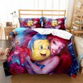 thumbnail image 1 of Cartoon Mermaid Three-Piece Home Textile 3D Digital Printing Bedding Set MRY3 229*229, 1 of 2