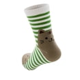 thumbnail image 5 of Tiqkatyck Ankle Socks Clearance, Colourful Women's Socks With Cartoon Animal Design Cool Cute Cotton Socks Compression Socks for Women Crew Socks for Women No Show Socks Womens Green One Size, 5 of 8