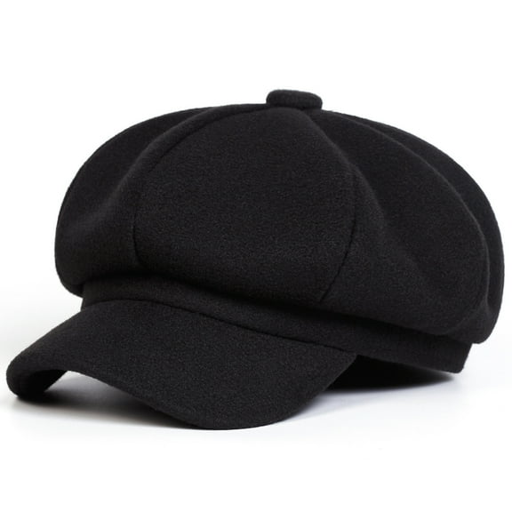 Women's Newsboy Cap Vintage Flat Cap, Denim and Polyester Blend Beret Style Hat for Outdoor Activities, Classic 8-Panel Casual Driver Hat for Ladies(A)