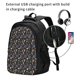 thumbnail image 2 of Balery Mushroom Mochila con carga USB para hombre y mujer - Mochila impermeable y antirrobo para portátil con puerto USB para viajes, trabajo, estudios y universidad, 2 of 7
